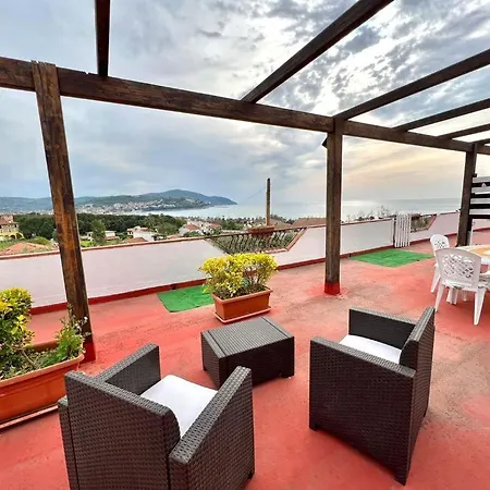 Вилла Con Terrazza Vista Mare Агрополи
